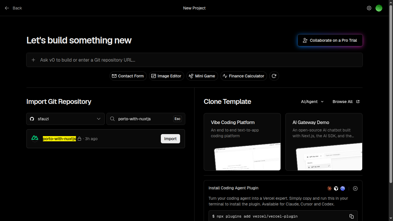 Import Project dari GitHub